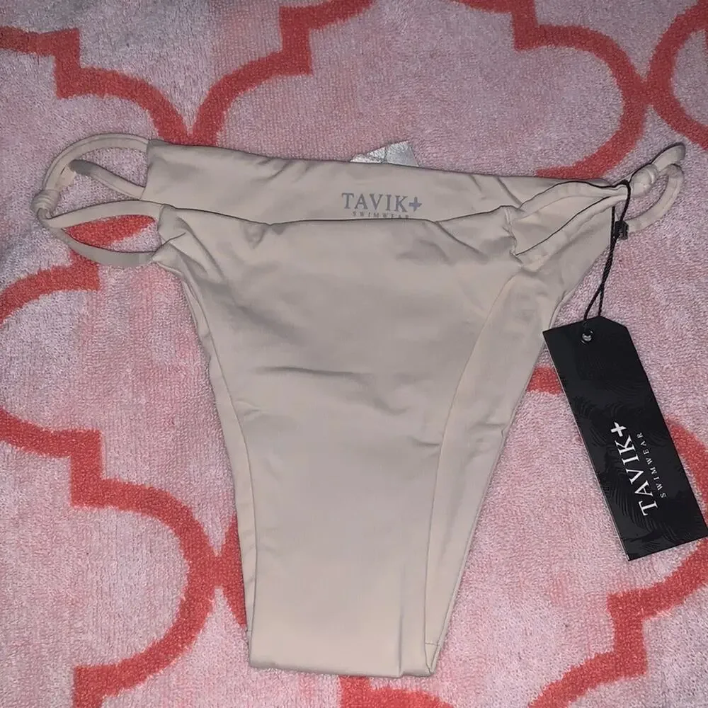 TAVIK Asher Bikini Bottoms. Tapioca. XS‎